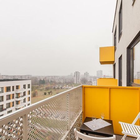 Apartments Vilnius 1 Near Center With A Roof Terrace And Parking Eksteriør billede