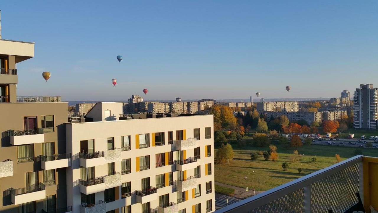 Apartments Vilnius 1 Near Center With A Roof Terrace And Parking Eksteriør billede