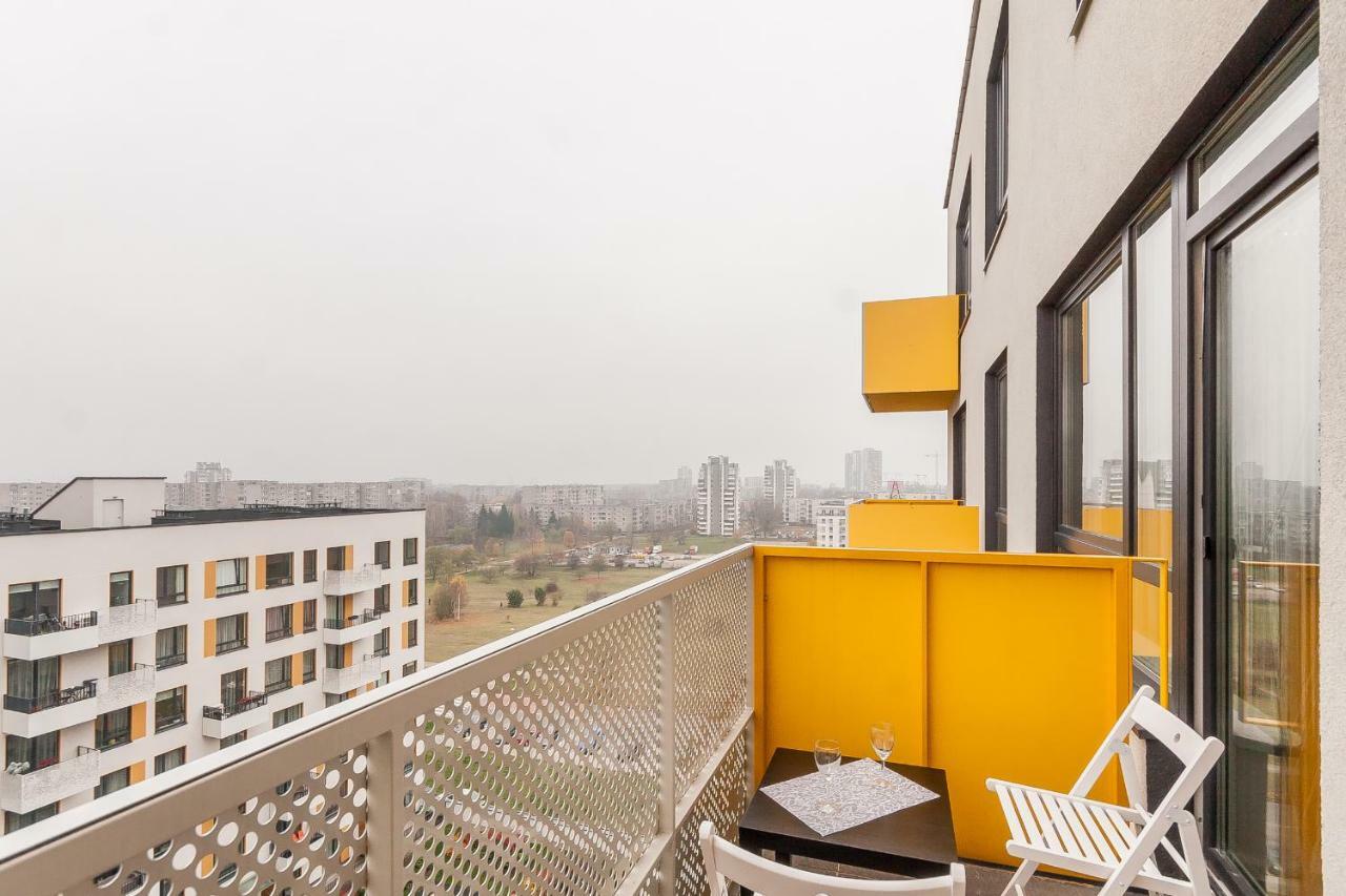 Apartments Vilnius 1 Near Center With A Roof Terrace And Parking Eksteriør billede